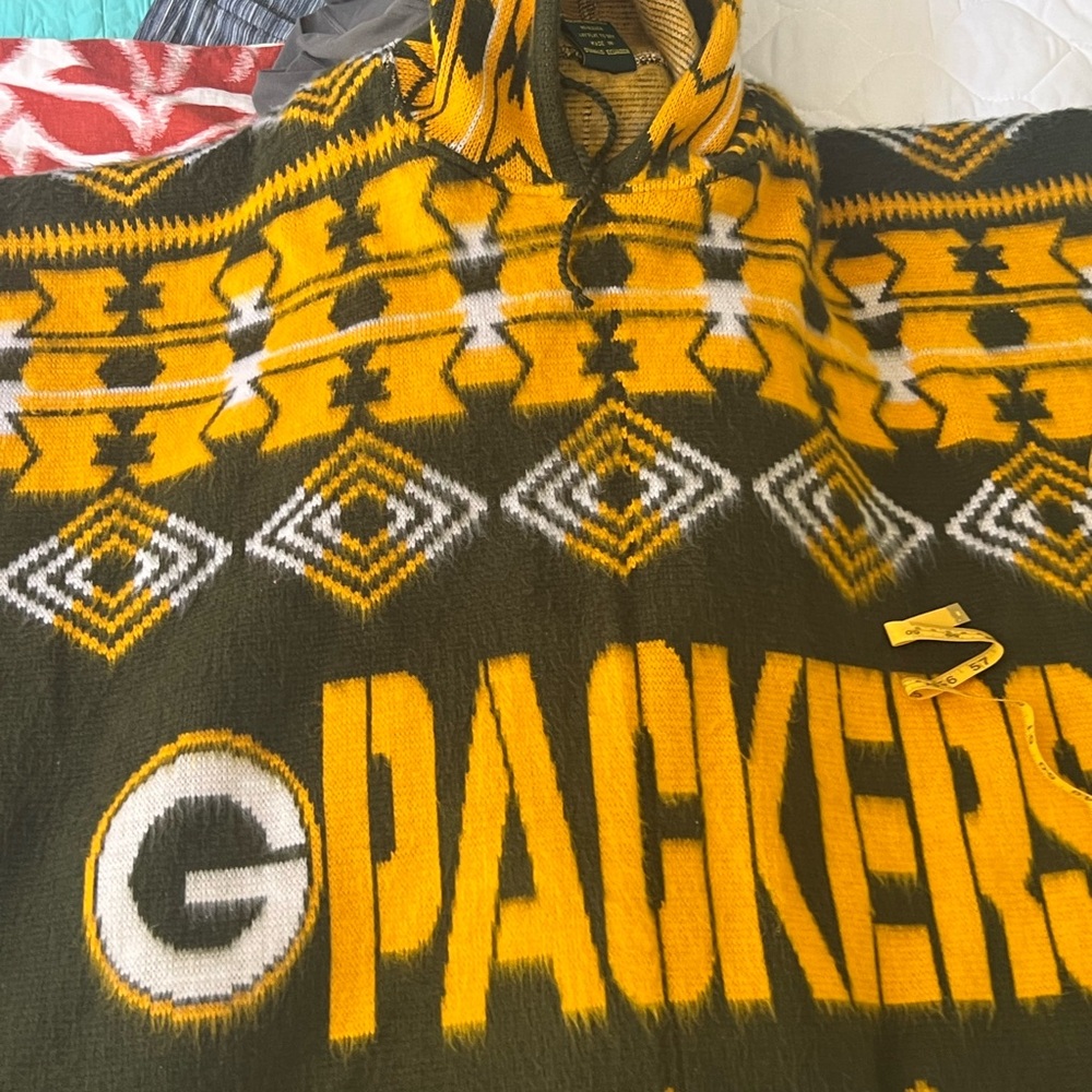 Green Bay Packers Hooded Poncho